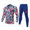 Men's Barcelona Zipper Tracksuit Sweat Shirt Kit (Top+Trousers) 2021/22 Nike