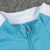 Men's Real Madrid Zipper Tracksuit Sweat Shirt Kit (Top+Trousers) 2021/22 Adidas