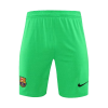 Men's Replica Barcelona Goalkeeper Soccer Jersey Kit (Jersey+Shorts) 2021/22 Nike