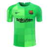 Men's Replica Barcelona Goalkeeper Soccer Jersey Kit (Jersey+Shorts) 2021/22 Nike