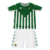 Kids Real Betis Home Soccer Jersey Kit (Jersey+Shorts) 2021/22 Kappa