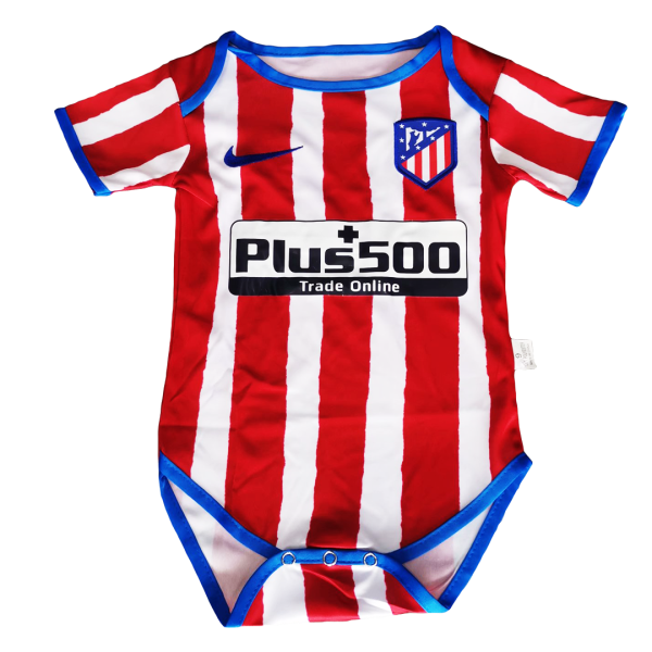 Atletico Madrid Home Soccer Baby Onesie 2021/22 Nike