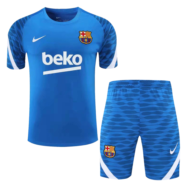 Men's Barcelona Training Soccer Jersey Kit (Jersey+Shorts) 2021/22 Nike