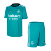 Men's Replica Real Madrid Third Away Soccer Jersey Kit (Jersey+Shorts) 2021/22 Adidas