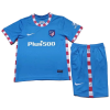 Kids Atletico Madrid Third Away Soccer Jersey Kit (Jersey+Shorts) 2021/22 Nike