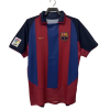 Men's Retro 2003/04 Barcelona Home Soccer Jersey Shirt Nike