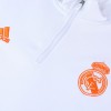 Men's Real Madrid Zipper Tracksuit Sweat Shirt Kit (Top+Trousers) 2021/22 Adidas