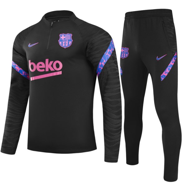 Kids Barcelona Zipper
Tracksuit Sweat Shirt Kit(Top+Pants) 2021/22 Nike