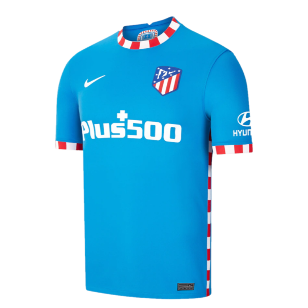 Men's Replica Atletico Madrid Third Away Soccer Jersey Shirt 2021/22 Nike