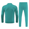 Men's Real Madrid Zipper Tracksuit Sweat Shirt Kit (Top+Trousers) 2021/22 Adidas