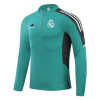 Men's Real Madrid Zipper Tracksuit Sweat Shirt Kit (Top+Trousers) 2021/22 Adidas