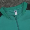 Men's Real Madrid Zipper Tracksuit Sweat Shirt Kit (Top+Trousers) 2021/22 Adidas