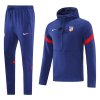 Men's Atletico Madrid Hoodie Training Kit (Jacket+Pants) 2021/22 Nike