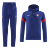 Men's Atletico Madrid Hoodie Training Kit (Jacket+Pants) 2021/22 Nike