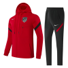 Men's Atletico Madrid Hoodie Training Kit (Jacket+Pants) 2021 Nike