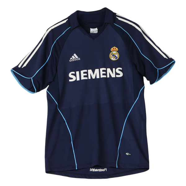 Men's Retro 2005/06 Real Madrid Away Soccer Jersey Shirt Adidas