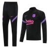 Men's Barcelona Zipper Tracksuit Sweat Shirt Kit (Top+Trousers) 2021/22 Nike