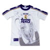 UCL Men's Retro 1997/98 Real Madrid UCL Commemorate Soccer Jersey Shirt Kelme