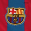 Men's Retro 2005/06 Replica Barcelona Home Long Sleeves Soccer Jersey Shirt Kappa
