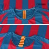 Men's Retro 2005/06 Replica Barcelona Home Long Sleeves Soccer Jersey Shirt Kappa
