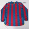 Men's Retro 2005/06 Replica Barcelona Home Long Sleeves Soccer Jersey Shirt Kappa