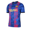 Men's Replica Frenkie de Jong #21 Barcelona Third Away Soccer Jersey Shirt 2021/22 Nike
