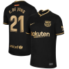 Men's Replica Frenkie de Jong #21 Barcelona Away Soccer Jersey Shirt 2020/21 Nike