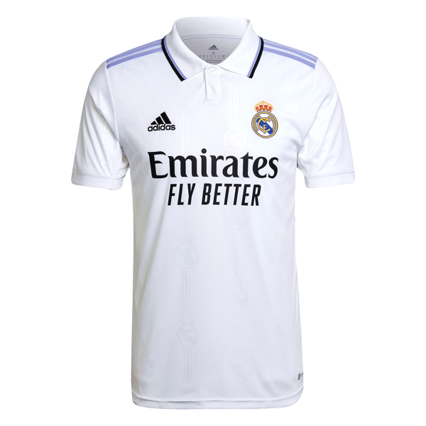 Men's Replica Real Madrid Home Soccer Jersey Shirt 2022/23 Adidas