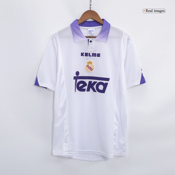 Men's Retro 1997/98 Real Madrid Away Soccer Jersey Shirt Adidas