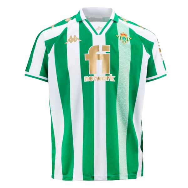Men's Replica Real Betis Copa del Rey Final Soccer Jersey Shirt 2021/22 Kappa