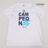 Men's Replica Real Madrid Campeón 35 T-Shirt 2021/22 Adidas