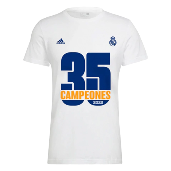 Men's Real Madrid Campeones 35 T-Shirt 2021/22 Adidas