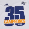 Men's Real Madrid Campeones 35 T-Shirt 2021/22 Adidas