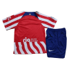 Kids Atletico Madrid Home Soccer Jersey Kit (Jersey+Shorts) 2022/23 Nike