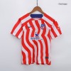 Kids Atletico Madrid Home Soccer Jersey Kit (Jersey+Shorts) 2022/23 Nike