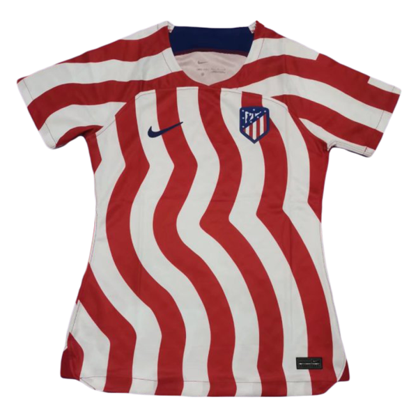 Women's Replica Atletico Madrid Home Soccer Jersey Shirt 2022/23 Nike