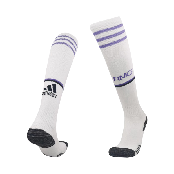 Kids Real Madrid Home Soccer Socks 2022/23 Adidas