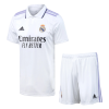 Men's Replica Real Madrid Home Soccer Jersey Kit (Jersey+Shorts) 2022/23 Adidas