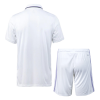 Men's Replica Real Madrid Home Soccer Jersey Kit (Jersey+Shorts) 2022/23 Adidas