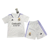 Kids Real Madrid Home Soccer Jersey Whole Kit (Jersey+Shorts+Socks) 2022/23 Adidas