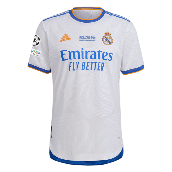 UCL Men's Authentic Real Madrid Home Soccer Jersey Shirt 2021/22 Adidas