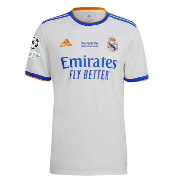 Men's Replica Real Madrid Home UCL Soccer Jersey Shirt 2021/22 Adidas