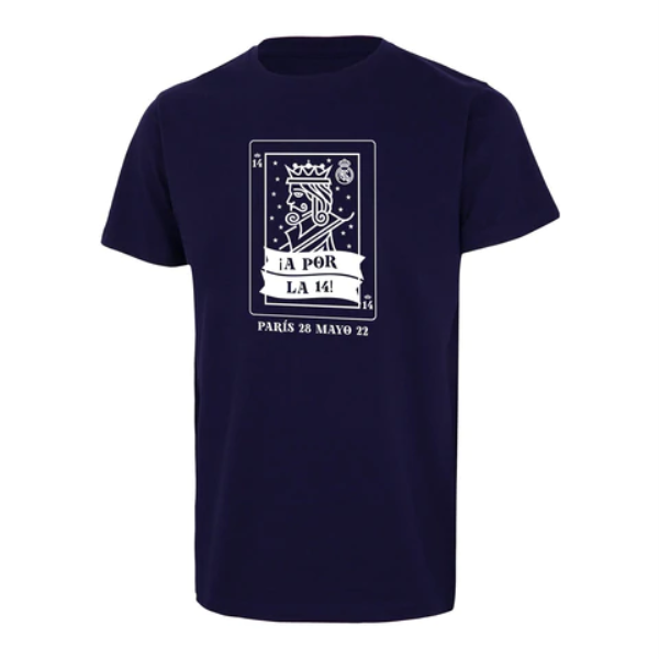 Men's Replica Real Madrid A Por La 14 T-Shirt Adidas