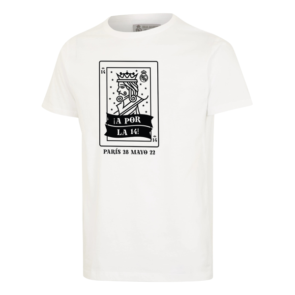 Men's Replica Real Madrid A Por La 14 T-Shirt Adidas