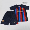 Kids Barcelona Home Soccer Jersey Kit (Jersey+Shorts) 2022/23 Nike