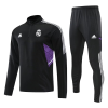 Men's Real Madrid Zipper Tracksuit Sweat Shirt Kit (Top+Trousers) 2022/23 Adidas