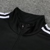 Men's Real Madrid Zipper Tracksuit Sweat Shirt Kit (Top+Trousers) 2022/23 Adidas