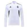 Men's Real Madrid Zipper Tracksuit Sweat Shirt Kit (Top+Trousers) 2022/23 Adidas