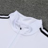 Men's Real Madrid Zipper Tracksuit Sweat Shirt Kit (Top+Trousers) 2022/23 Adidas