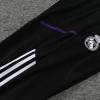 Men's Real Madrid Zipper Tracksuit Sweat Shirt Kit (Top+Trousers) 2022/23 Adidas